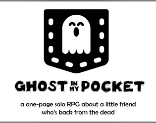 Ghost in my Pocket   - A solo adventure in seeing life through old eyes. 