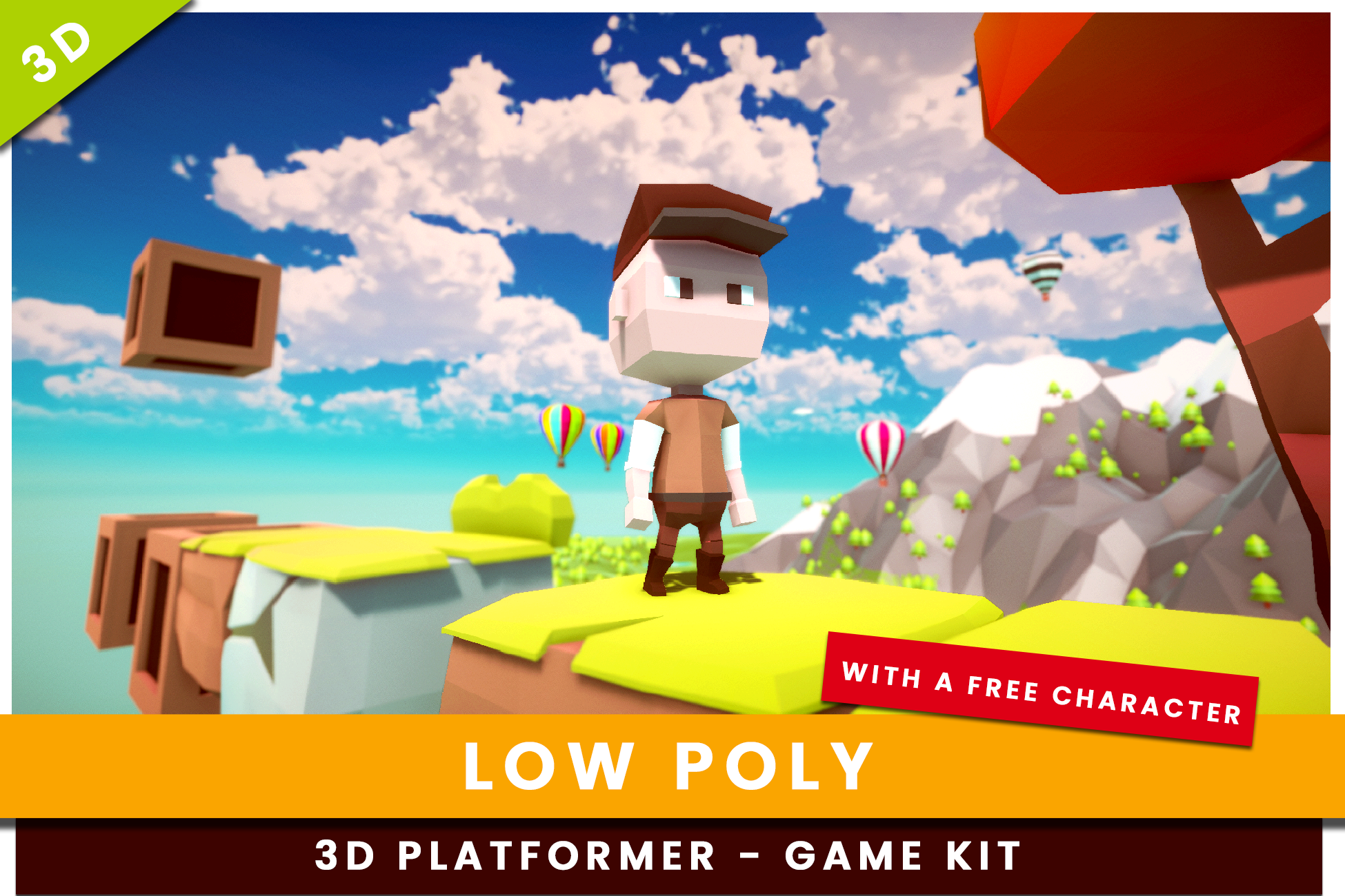 I just created a cool 3D Platformer Game kit, Check it out - Release  Announcements - itch.io