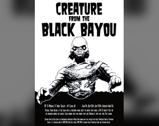 Creature from the Black Bayou  