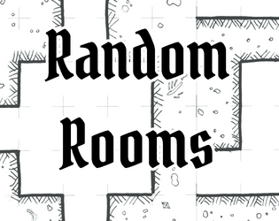 Random Rooms 1   - A sheet of four simple dungeon rooms to print, cut out and arrange as you like. 