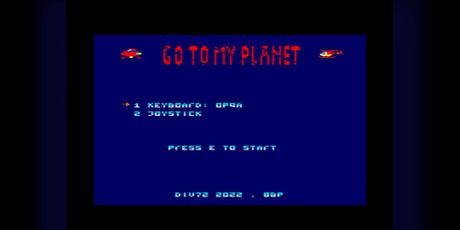 Cover image for Go to my planet