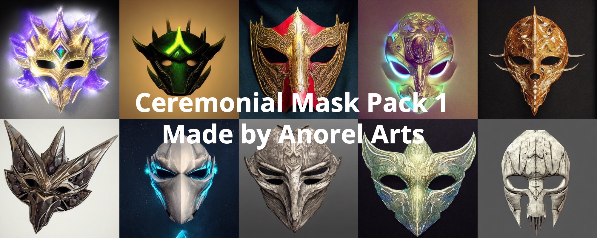 Ceremonial Mask Pack 1