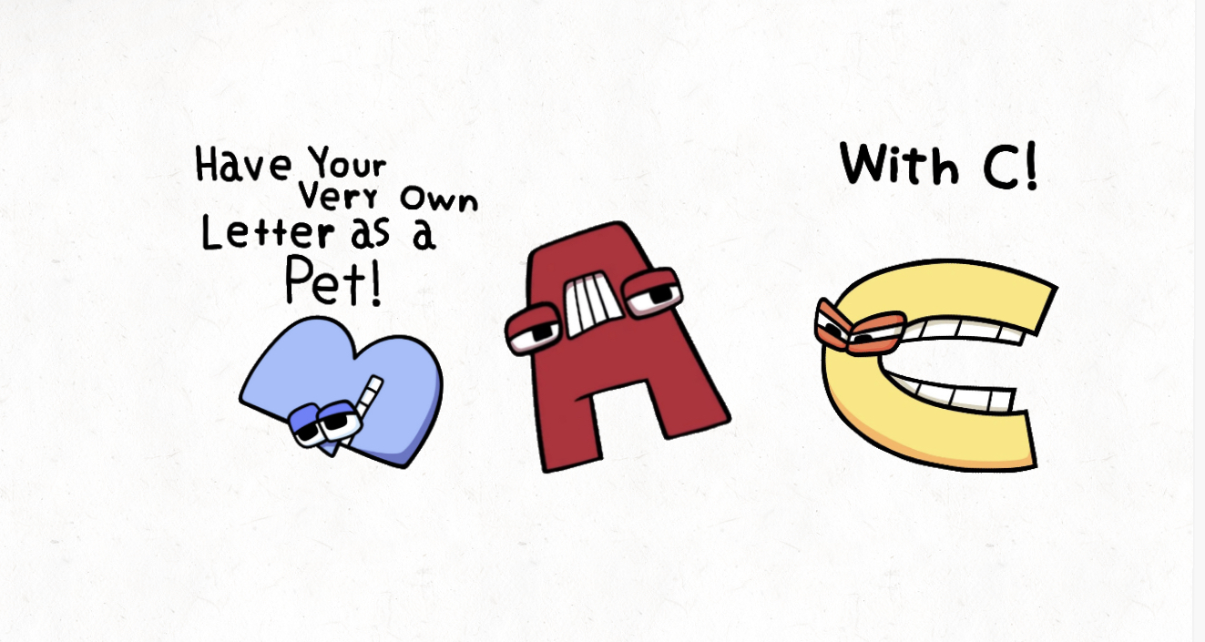 Alphabet lore pet by banewoods3000