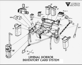 Liminal Horror Inventory Card System   - A mausritter style inventory card system for Liminal Horror 