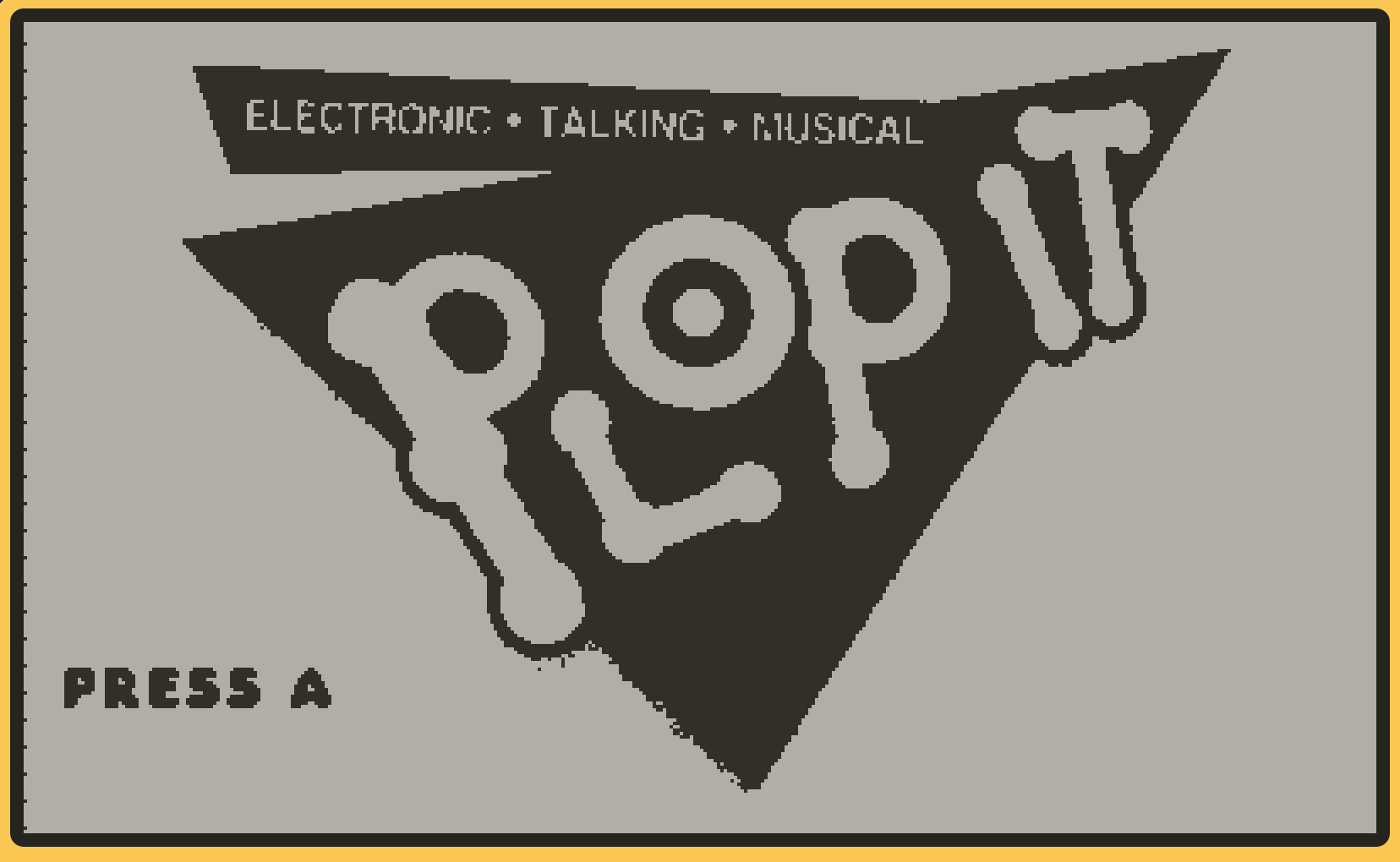 Plop It - Bop It for the Playdate