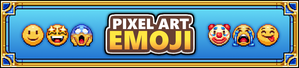 Pixel Art Emoji Pack