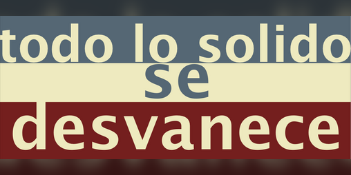 Cover image for Todo lo solido se desvanece