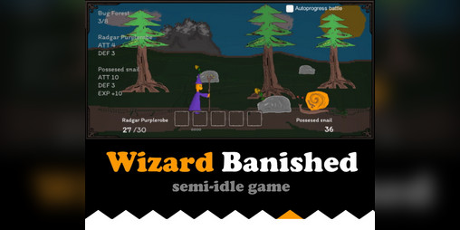 Cover image for Wizard Banished