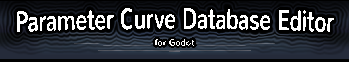Parameter Curve Database Editor - Godot 3.6