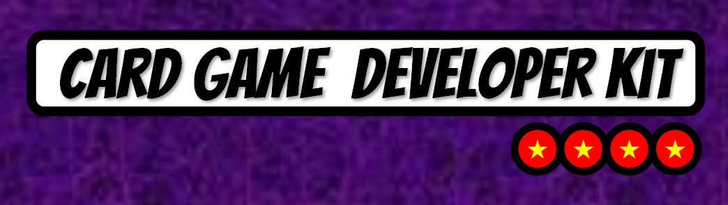 Card Game Developer Kit - Print & Play