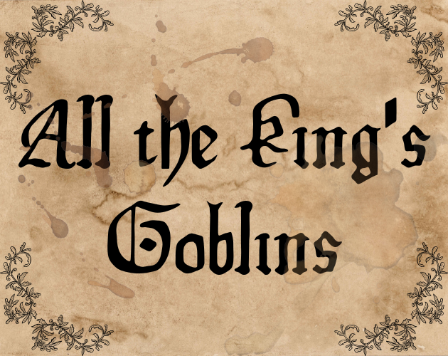 Cover image for All the King's Goblins