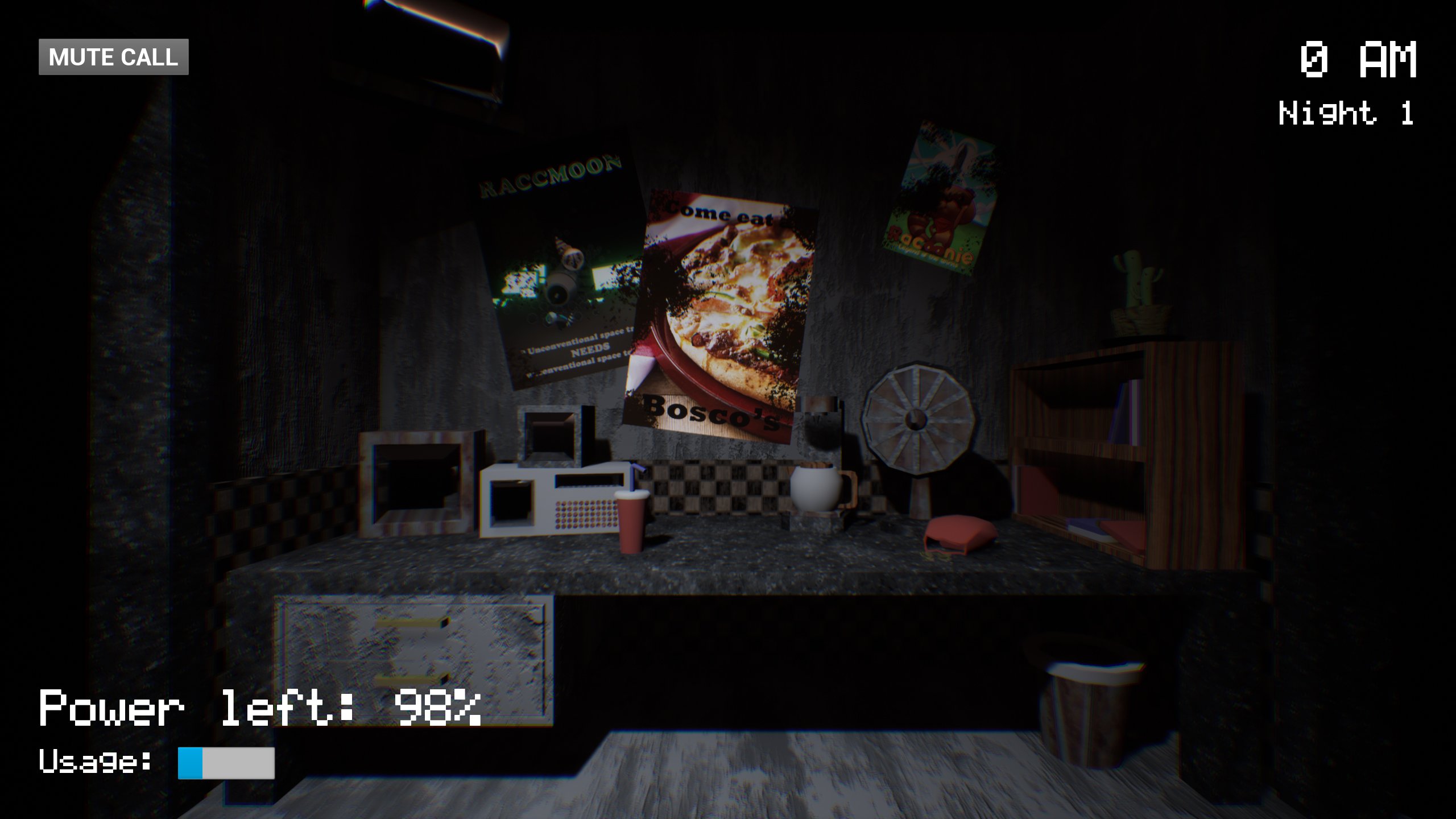 Five Raccoons at Bosco's (GGJ22)