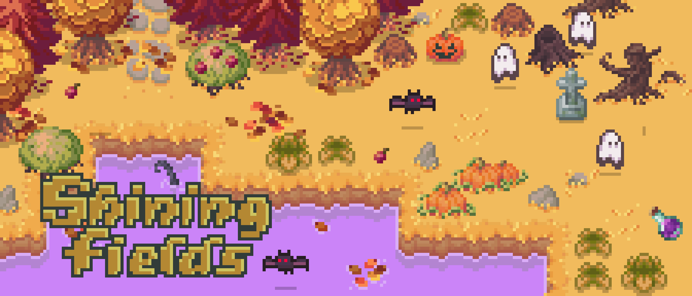 Shining Fields - Ghostly Autumn 16x16 Asset Pack
