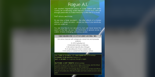 Cover image for Rogue AI, a class for Cy BORG
