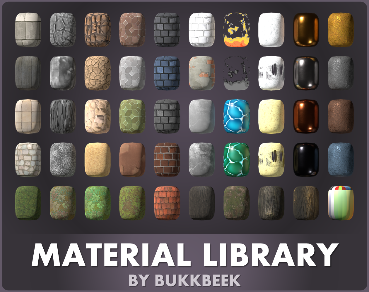 Material Library FREE by BUKKBEEK