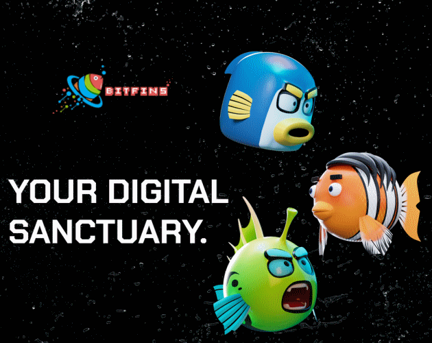 Cover image for BitFins - Digital Aquariums