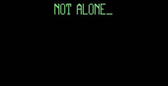 Cover image for NOT ALONE