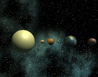 Solar Systems Created by Mikhael Ming