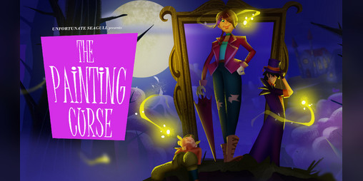 Cover image for The Painting Curse