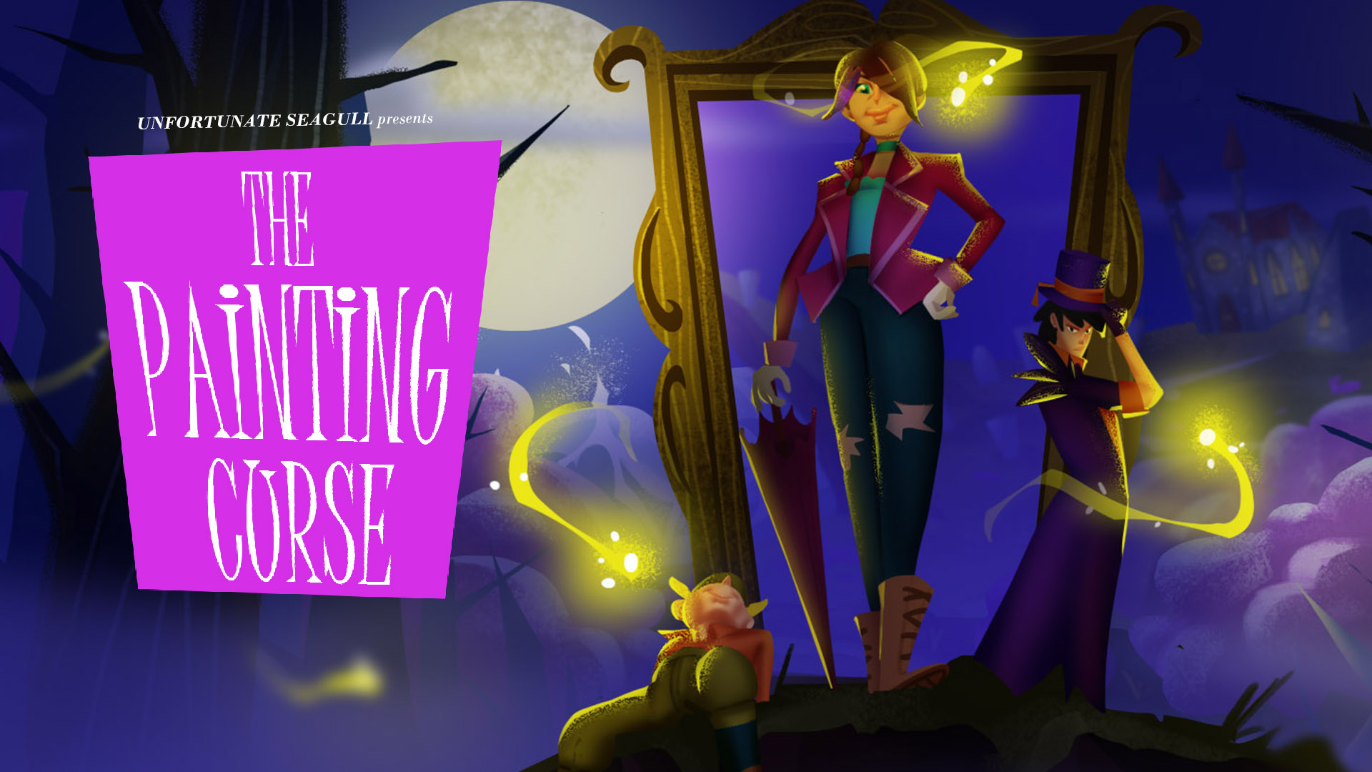 Cover image for The Painting Curse