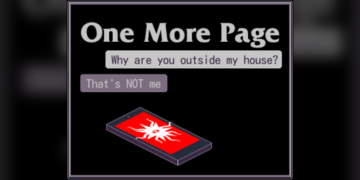 Cover image for One More Page💢