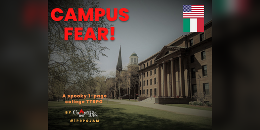 Cover image for CAMPUS FEAR! (EN-IT)