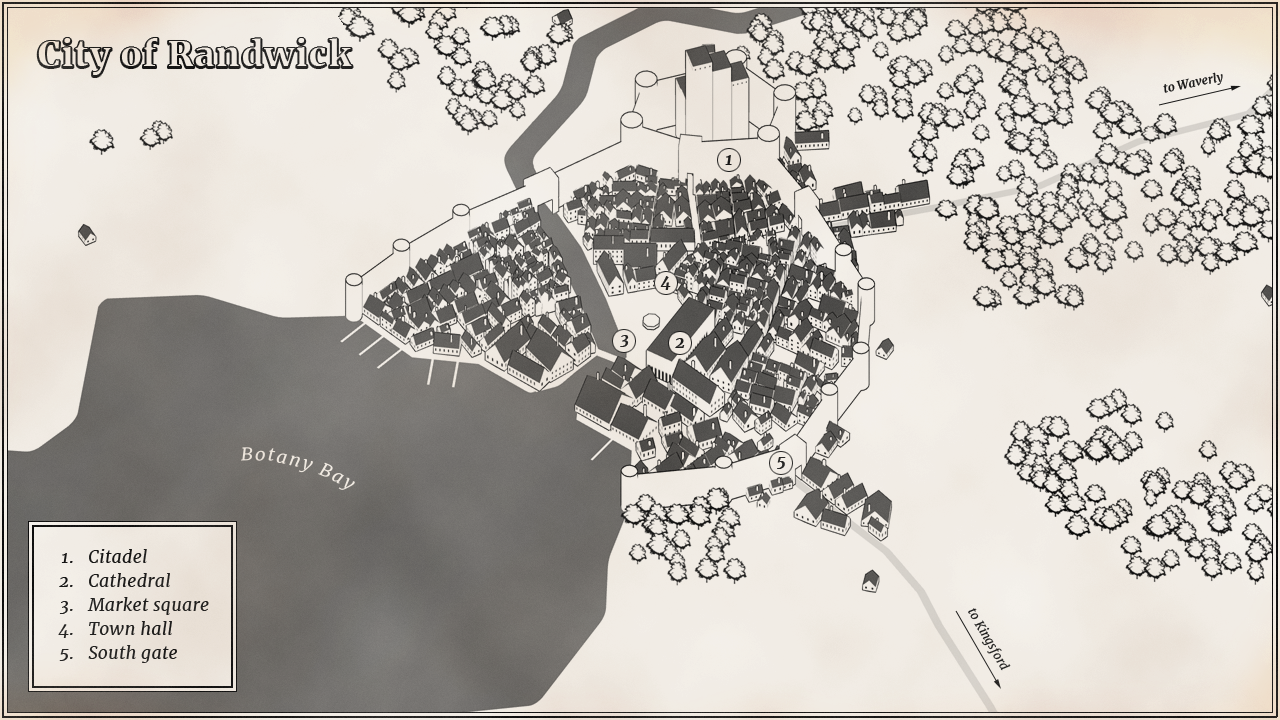 medieval city map generator