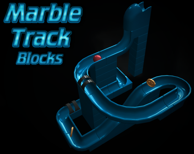 Marble Track Blocks by Keith at Fertile Soil Productions