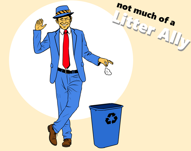 Cover image for Not much of a Litter Ally