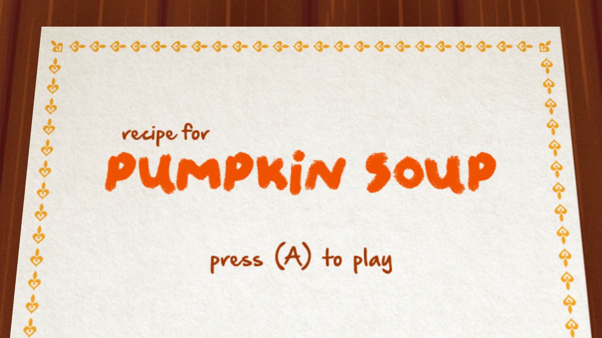 Pumpkin Soup