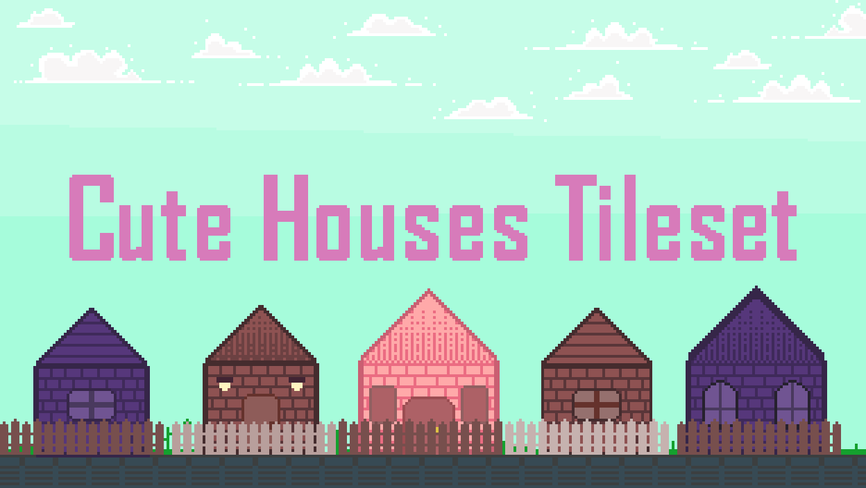 Free Cute Houses Tileset