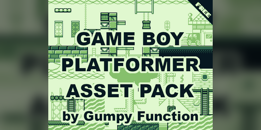 Cover image for Game Boy Platformer Asset Pack (11 Tile sets!)