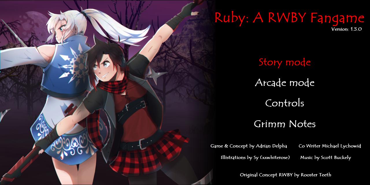 Ruby: A RWBY Fangame v1.3.1 Released! - Ruby A RWBY Fangame by Ishmaru