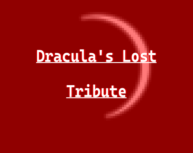 Cover image for Dracula's Lost Tribute