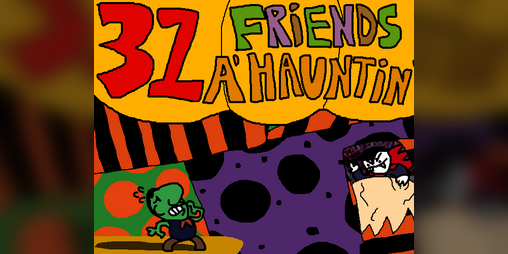 Cover image for 31 Friends A' Hauntin'
