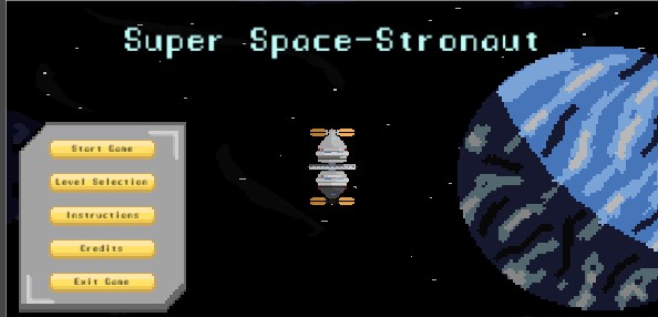Cover image for Super Space-Stronaut