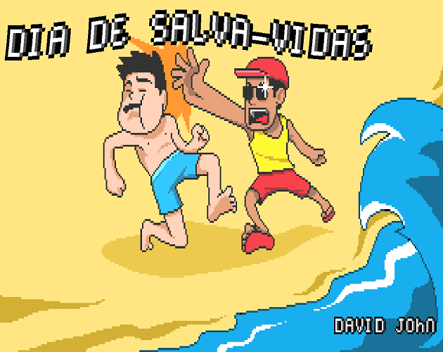 Cover image for Dia de salva-vidas