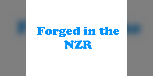 Cover image for Forged in the NZR