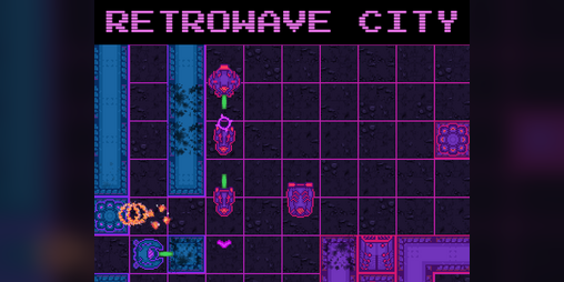 Cover image for Retrowave City
