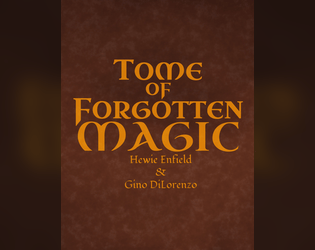 Tome of Forgotten Magic  