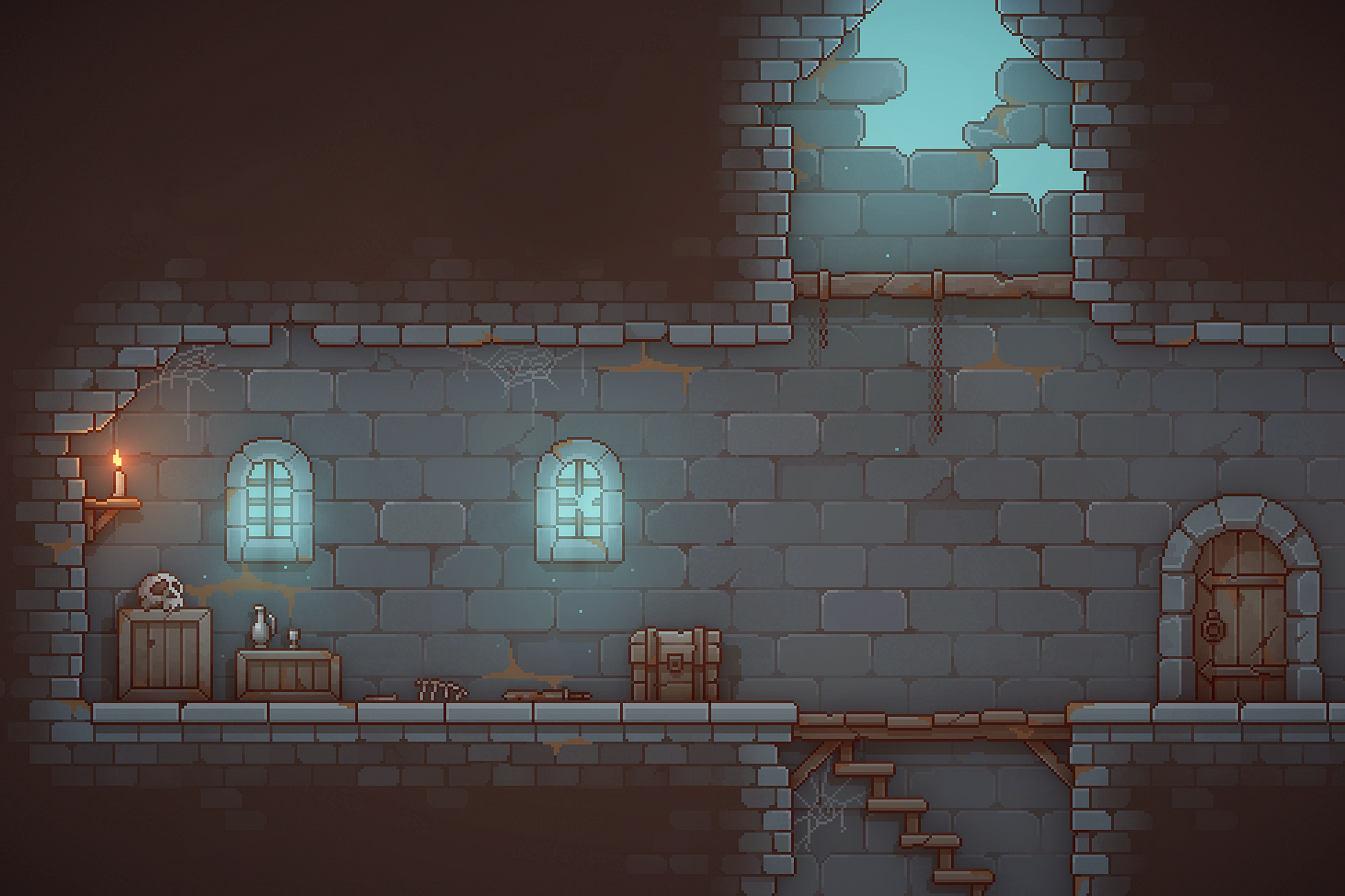 Pixel Art Platformer Dungeon By Cainos Pixel Art Platformer Dungeon By Cainos