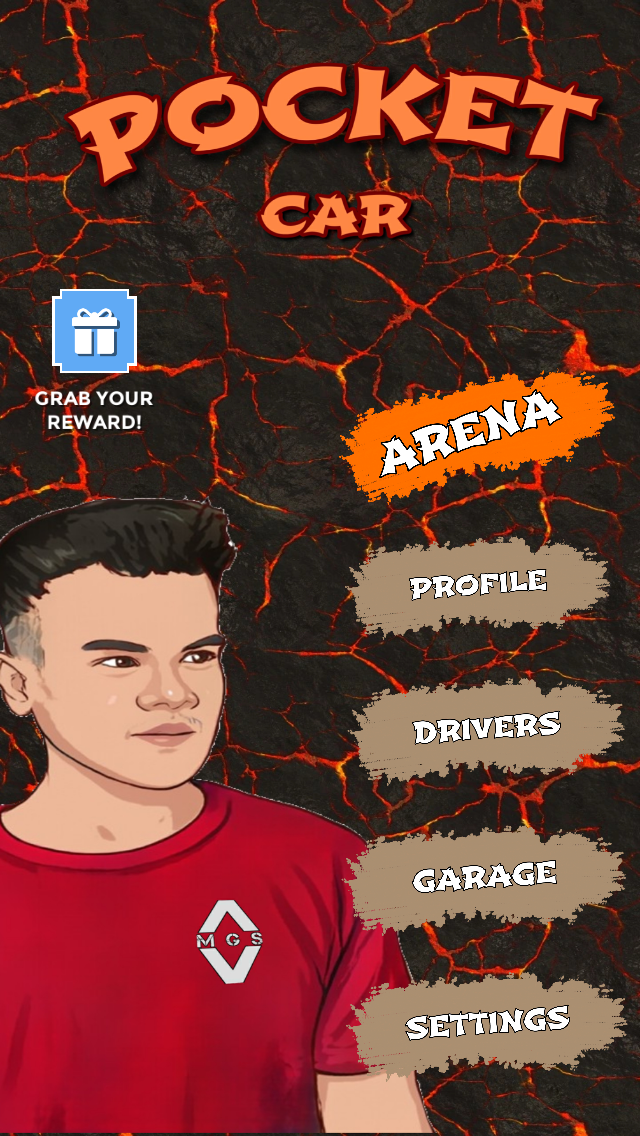 crash car racer 3d drift chase by Mus