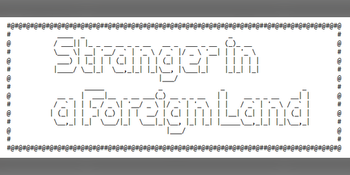 Cover image for Stranger in a Foreign Land