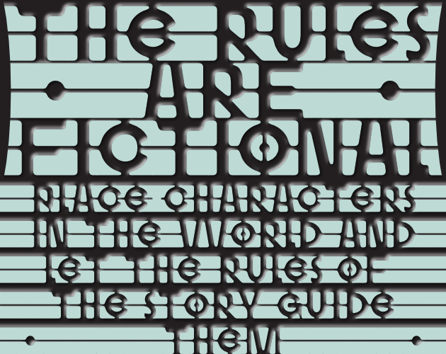 Cover image for The Rules Are Fictional