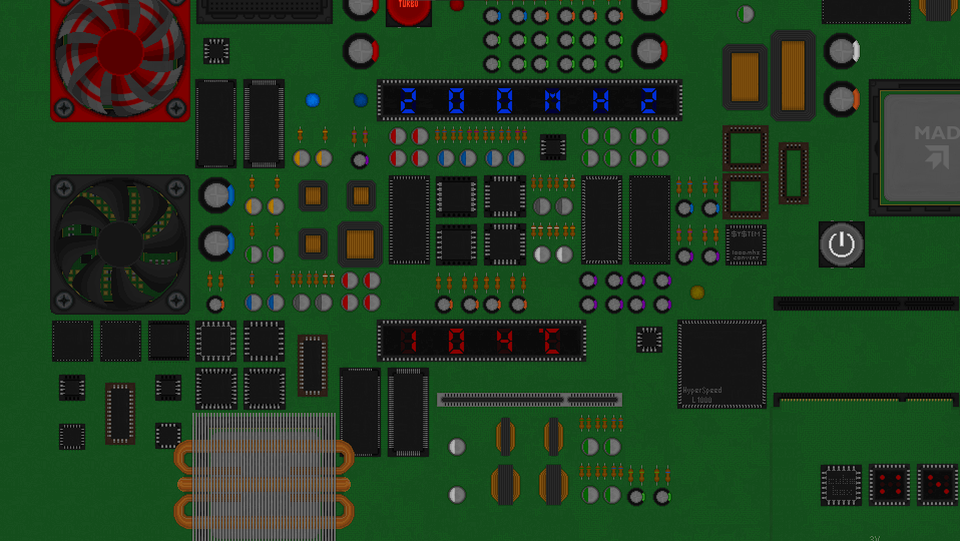 Pixel Computer Electronic Motherboard By ShanDsparil pixel-computer-electronic-motherboard-by-shandsparil