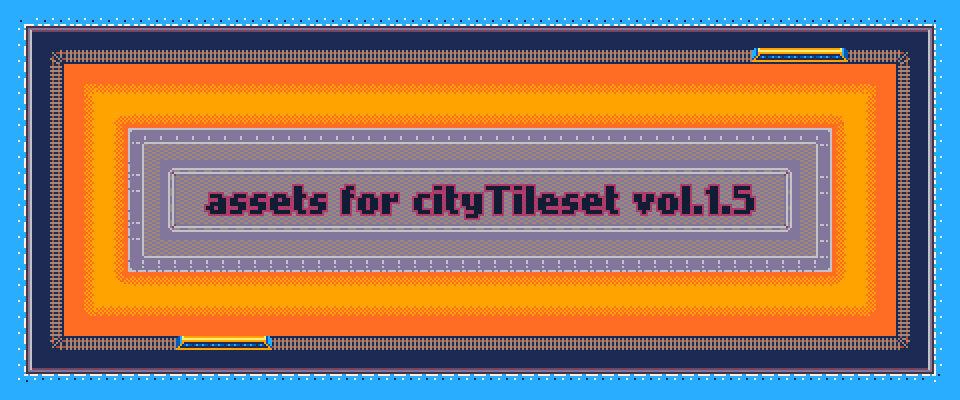 Small city extra tileset 8px