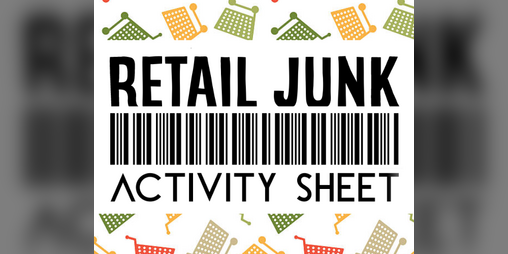 Cover image for Retail Junk Activity Sheet