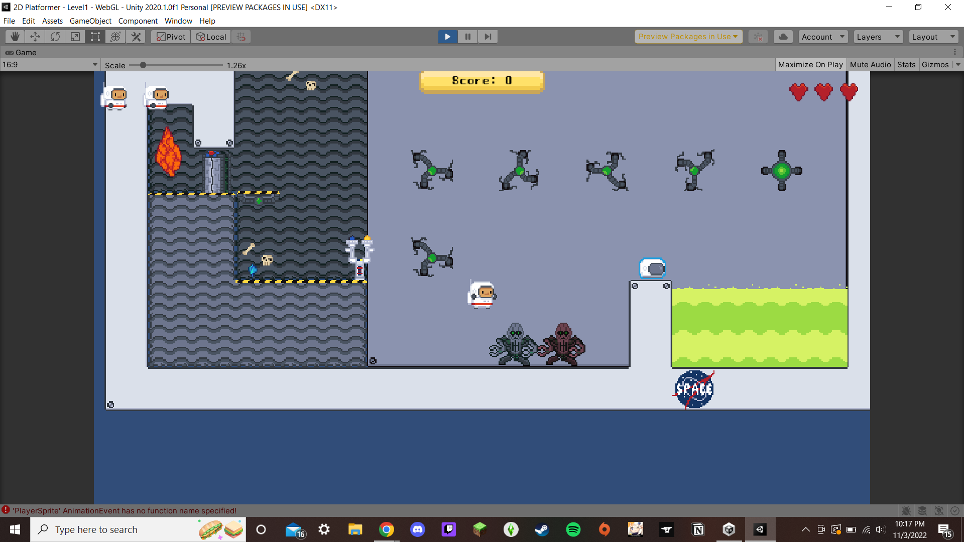 2D Platformer Re-Worked