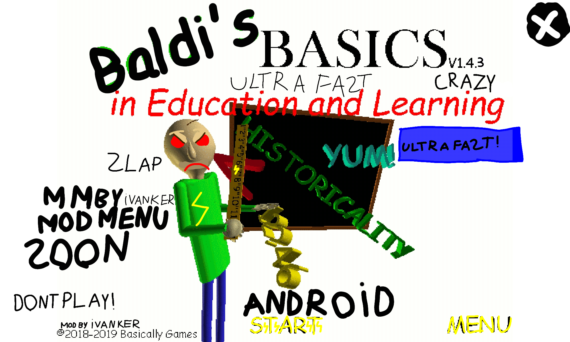 Baldi's Basics ULTRA FAST! ANDORID - Itch.io