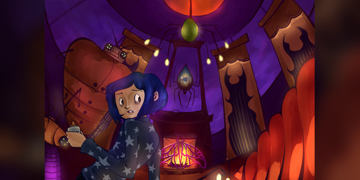 Cover image for Coraline